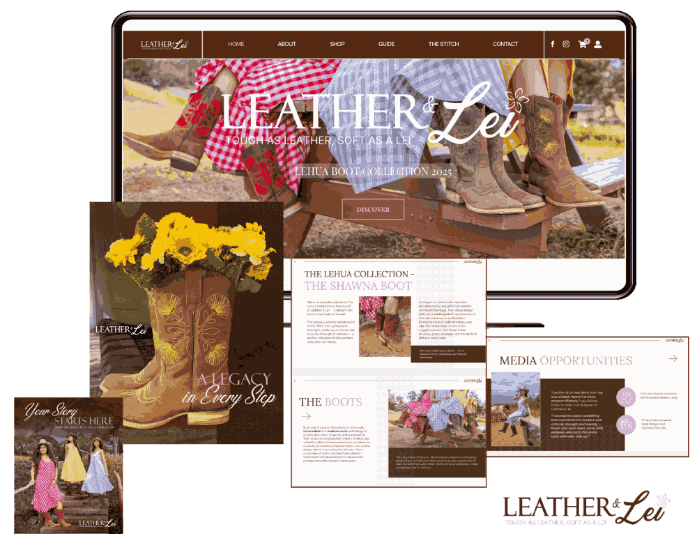 leather-lei LEATHER & LEI